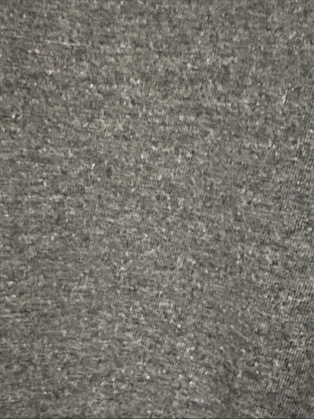 Blue Mountain Men's Heather Gray Long Sleeve Cotton Blend Tee, M - Picture 6 of 7